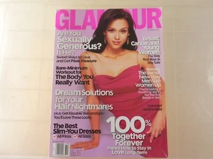 2001 GLAMOUR mag JESSICA ALBA Marisa Miller James Marsden Tom Welling M Vartan - Foto 1 di 2