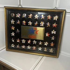 Vintage 1982/1983 Los Angeles Olympic Pin Back Collection Series 2 Set Ltd Ed - Picture 1 of 5