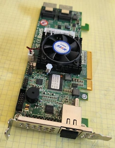 Areca ARC-1224-8I 6Gb/s SAS SATA PCI-e 2.0 x8 Low Profile Raid Controller Card - Picture 1 of 6