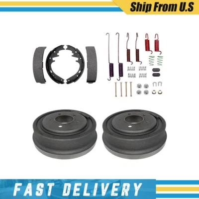 Se adapta a zapatas de freno de tambores traseros Ford F-150 1997-2000 y kit de resorte de herrajes Foto 1 de 4