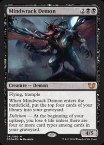 MTG - MINDWRACK DEMON (Foil) - Duel Decks: Blessed vs. Cursed (M) - Picture 1 of 1