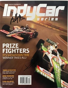 Buddy Rice Tony Kanaan Signed IndyCar Series Magazine December 2004 - Picture 1 of 2