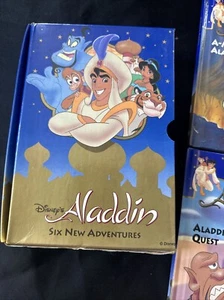 Disneys Aladdin sechs neue Abenteuer Buchset 1993 Hardcover Disney Bücher - Bild 1 von 23