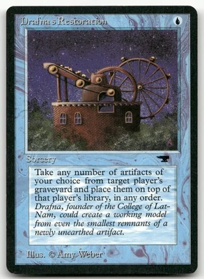 Drafna's Restoration (LP) Antiquities ATQ Magic MTG - Image 1 of 2