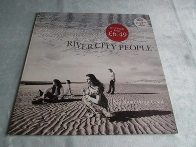 River City People ' Say Something Good '  Vinyl Album EMI Records. EX - Image 1 of 4