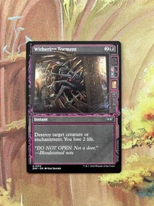 Withering Torment - Duskmourn: House of Horror - NM MTG - Photo 1 sur 1