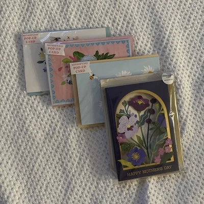 4pc Pop Up Mothers Day Card Set - Image 1 of 4