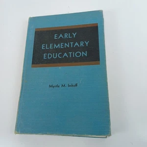Vintage Education Book Teaching, "Early Elementary Education" 1959 - Imagen 1 de 8