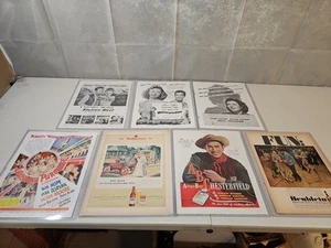 Anuncio de revista original de colección 1952 cerveza Budweiser + 6 otros anuncios de revistas vintage - Imagen 1 de 9