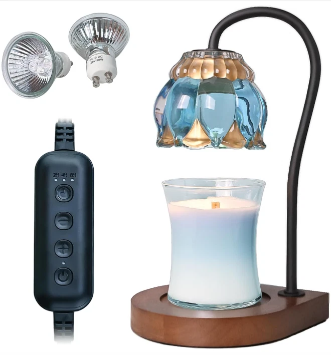 Lámpara calentadora de velas con temporizador y regador, совместимый с frasco - Изображение 1 из 4