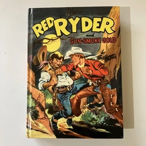 Red Ryder And GunSmoke Gold Jerry McGill & Fred Harmon Hardcover Book 1954 - Imagen 1 de 11