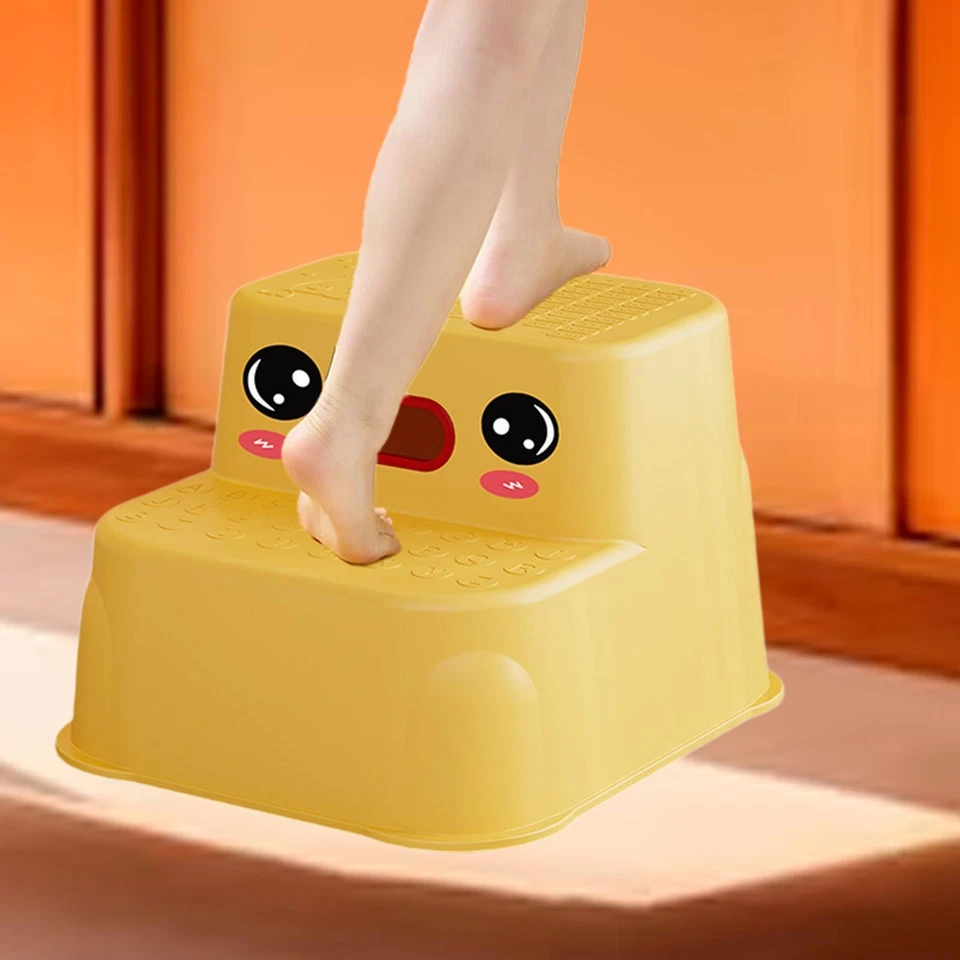 Foot Stool Bebe Chair Lightweight Stable Double up Children Step Stool for - Image 1 of 1