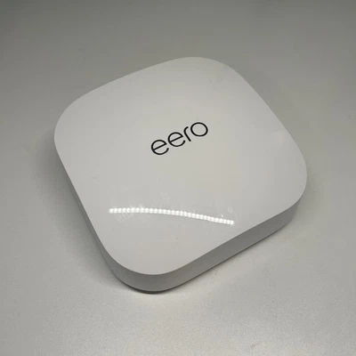 eero Pro 6E Tri-Band Mesh Wi-Fi Router S010001 Unit Only No Power Cord - Image 1 of 4