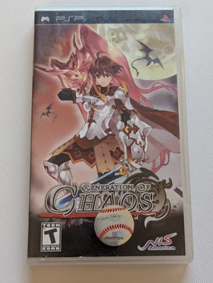 Generation of Chaos (Sony PSP, 2006) Obra de arte dañada - Estuche roto - Probado Foto 1 de 4