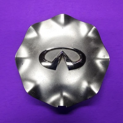 #c4 ✅ 1 tapa central usada OEM 06 07 INFINITI M35 M45 para tapacubos de 18" 40315-eh010 Foto 1 de 3