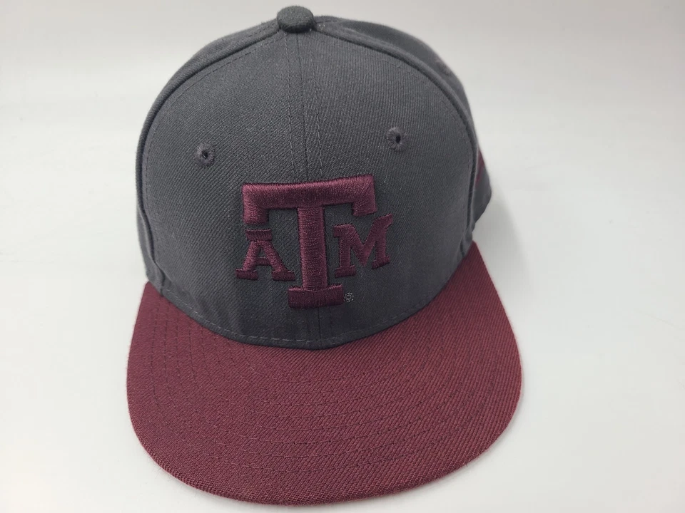 Gorra ajustada 6 1/2 gris NCAA Youth Texas A&M University Aggies New Era 59Fifty Foto 1 de 4