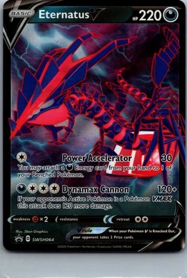 Eternatus V - Holo Promo SWSH: Sword & Shield Promo Cards SWSH064 NM - Image 1 of 2