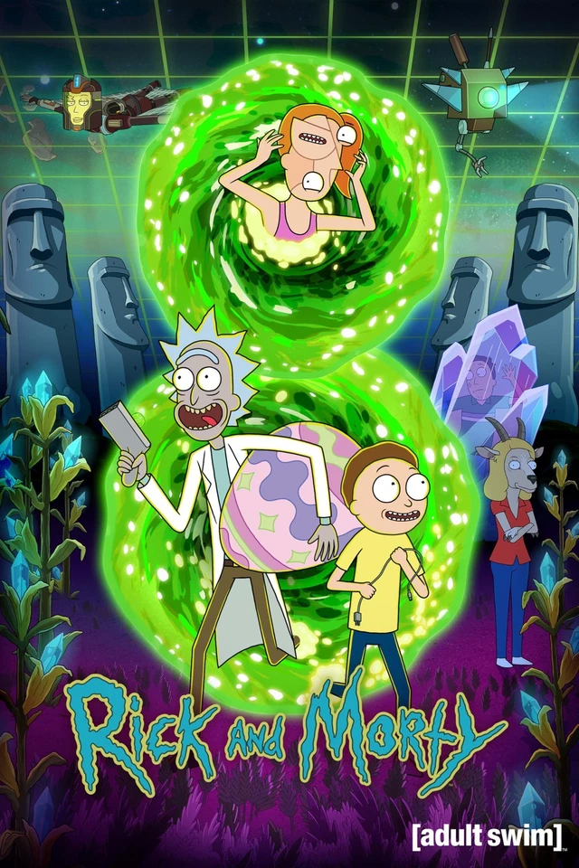 Rick and Morty: Season Eight (DVD) (DVD) - Image 1 of 1