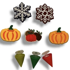 8 Piezas Vacaciones Otoño Halloween Invierno Navidad Zapato Dije Compatible con Crocs Zuecos Set D - Imagen 1 de 3