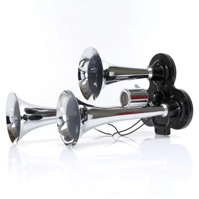 Bocina de tren de alto rendimiento The Duke 3 trompeta con bocinas de gatillo de válvula TRGH160   Foto 1 de 4