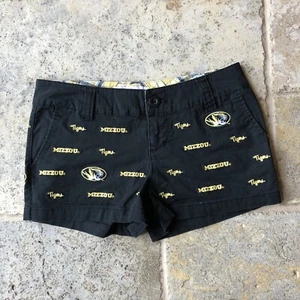 Pantalones cortos bordados de los tigres Mizzou de la Universidad de Missouri - Imagen 1 de 3