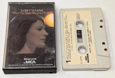 Loretta Lynn Cassette Tape When The Tingle Becomes A Chill Country 1976 MCAC2179 - Image 1 of 4