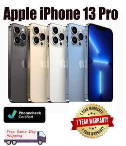 Apple iPhone 13 Pro Super Retina XDR display with ProMotion 6.1‑inch OLED - Picture 1 of 6