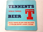 Vintage 70'S Tennent's  Extra Lager  -  Bar / Drip Mat , Beer Mat / Coaster