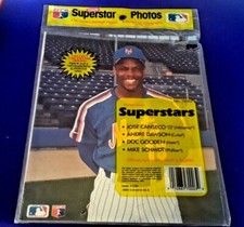  PICTURE CARDS  SEALED 4 BARRY COLLA  1988 CANSECO SCHMIDT MIKE JOSE DAWSON DOC