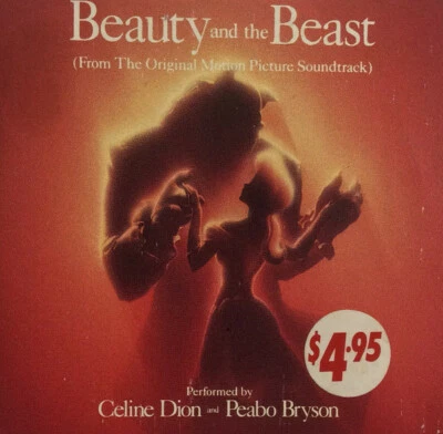 Céline Dion & Peabo Bryson ‎– Beauty And The Beast MUSIC CD - Image 1 of 2