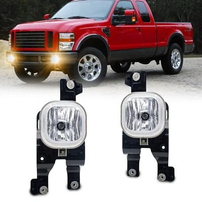 Fog Lights Assembly Fit For 2008 2009 2010 Ford F250/F350/F450 Super Duty - Image 1 of 4