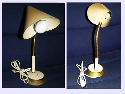 Tischlampe Schreibtischlampe DDR 50er Seeger und Co. Stadtilm Design Höhe etwa - Bild 1 von 4