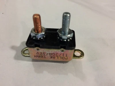 INTERRUPTOR DE CIRCUITO 30 AMP SOPORTE RECTO Foto 1 de 2