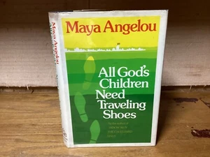 1986 INSCRIBED 1st Ed. All God’s Children Need Traveling Shoes - Maya Angelou - Picture 1 of 12