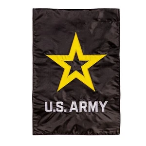 Bandiera da giardino esercito 16A5063 APPLIQUE sempreverde 12,5” x 18” - Foto 1 di 1