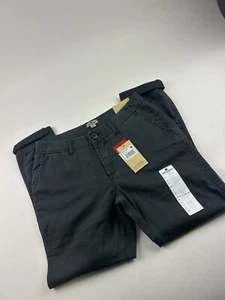 Woolrich Gr. 4 grau neu mit Etikett WMNS Sunday Chino lässige Passform Freizeithose - Bild 1 von 9