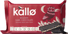 Kallo Belgian Dark Chocolate Rice Cake Thins 90g - Pack of 6