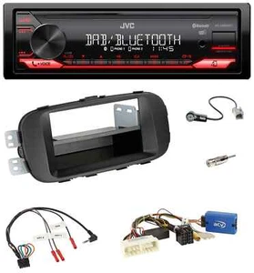 JVC Bluetooth USB DAB Lenkrad Autoradio für Kia Soul 2016-2019 schwarz - Bild 1 von 10