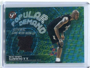 2002/03 Topps Pristine Kevin Garnett Warm Up Jersey - Minnesota Timberwolves - Picture 1 of 1