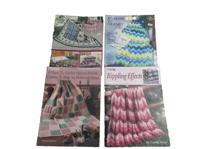 4 Various Afghans Magazines - Image 1 of 4