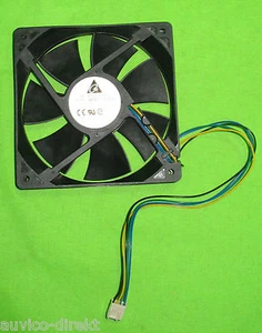 DELTA DC Brushless Gehäuselüfter 120mm AFB1212SH  V26815-B116-V61  12V 0,80A - Bild 1 von 2