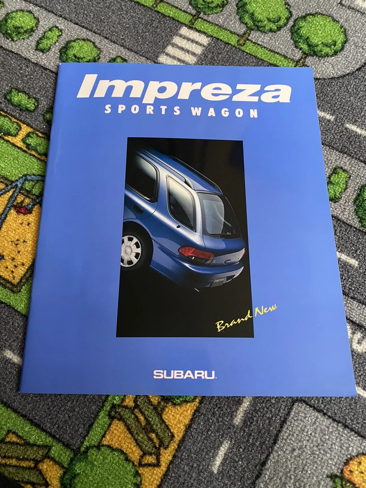 JDM Subaru Impreza WRX Sports Wagon Brochure 1996 - UK Seller - Image 1 of 4