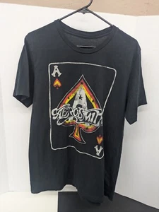Aerosmith Unisex Tee Ace T-Shirt Size L - Picture 1 of 5