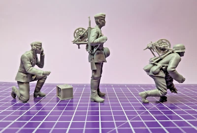 Deutsche Fernmelde Truppe & Funker Wehrmacht WW2  1:16 - Bild 1 von 4