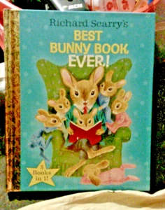 Richard Scarry's Best Bunny Book Ever! 3 BOOKS IN ONE by Richard Scarry - Picture 1 of 1