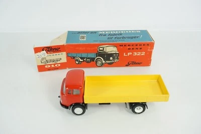 Rare Tekno Denmark Mercedes Benz LP322 Flat Bed Truck Item # 910 - Image 1 of 4