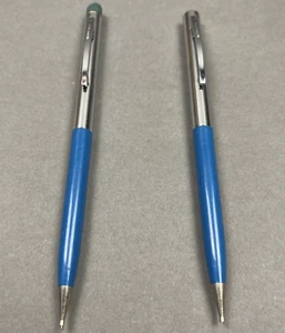 (2) - MATITE MECCANICHE SHEAFFER vintage - blu con cromo - funzionanti - Foto 1 di 11