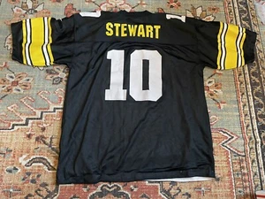 Kordell Stewart 10 Pittsburgh Steelers Reversible Home Away Reebok NFL Jersey 52 - Picture 1 of 14