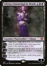 MTG Liliana, Untouched by Death  – Starter Commander Decks Card # 084