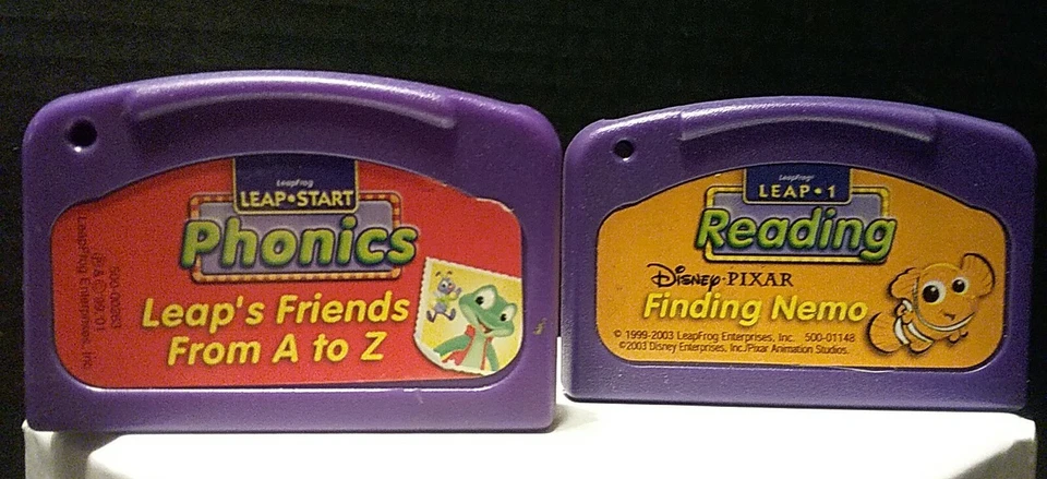 2 pc Leap Start Phonics Leaps from A to Z & Disney Pixar Finding Nemo ♡No Books - Image 1 of 4
